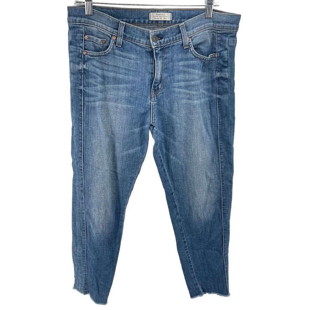 Principle Denim Innovators the favorite Cropped Jeans Denim Skinny Stretch Indig